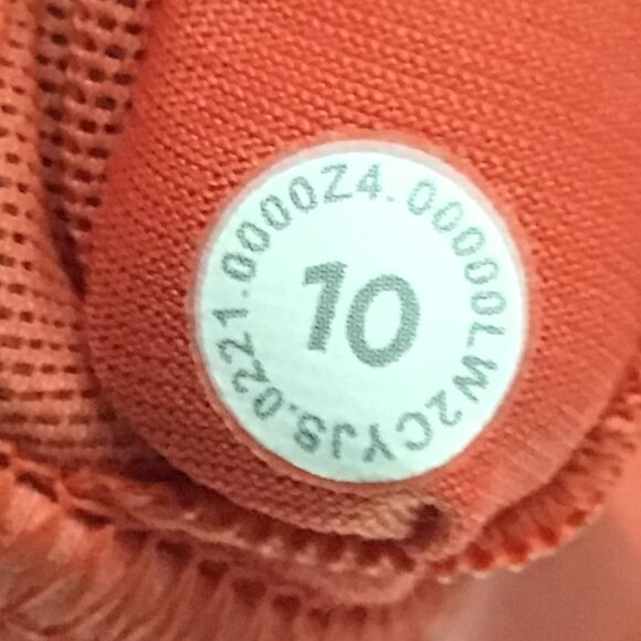 Wunder Train Longline Bra C/D Cup Crunch Warm Coral Size 10 - Picture 8 of 8